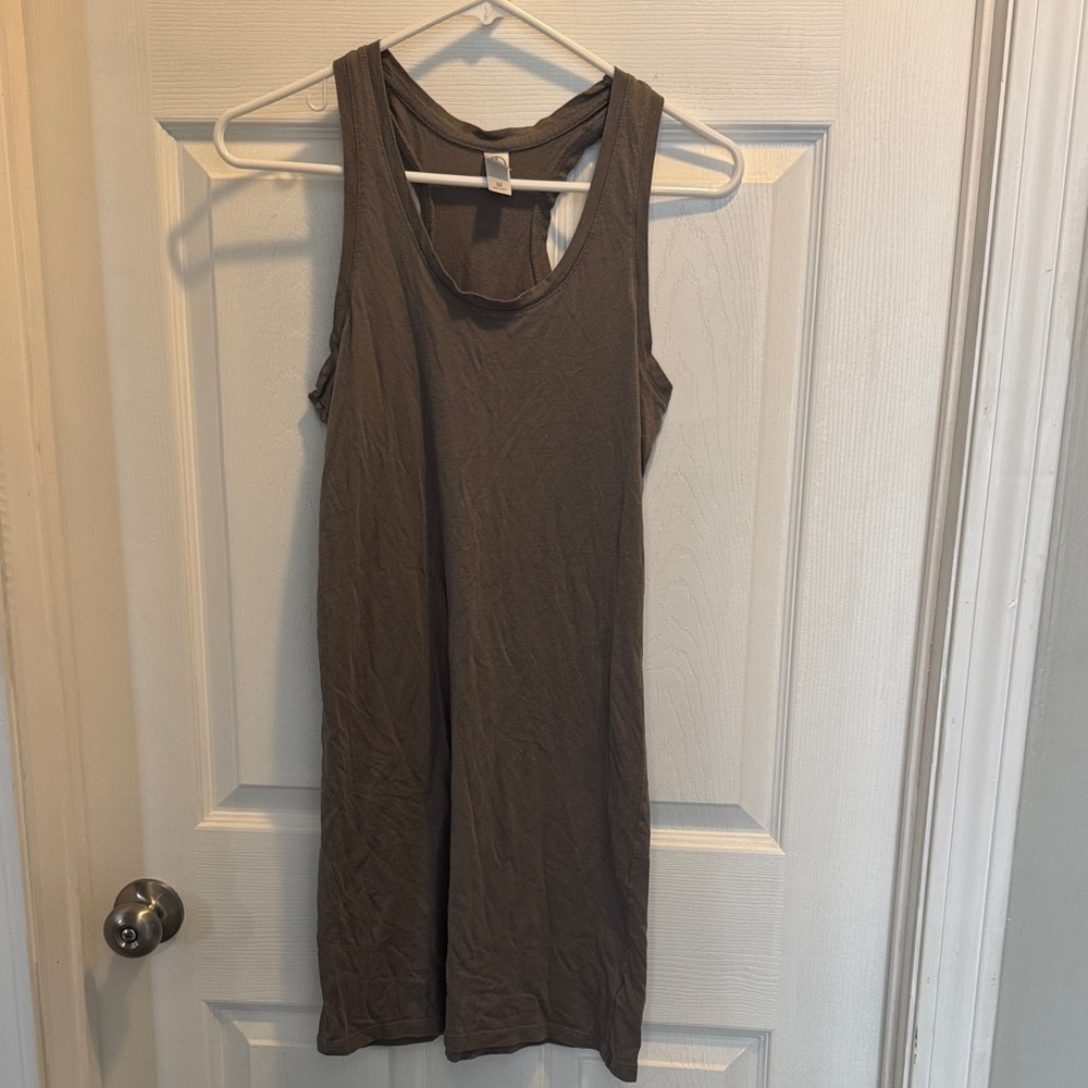 Alternative Dark Gray Tank Dress
